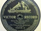 Victor 16259  Shine on, Harvest Moon  Miss Walton & Mr. Macdonough  1909