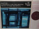 VICS 1110 Bartok Concerto For Orchestra Chicago Sym Orc Fritz Reiner Grvd HP TAS