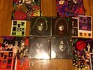 4 VINYL LP RECORD LOT-KISS SOLO-PETER/PAUL/GENE/ACE W/POSTERS AND INSERTS-VG+