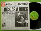Jethro Tull - Thick As A Brick LP  Chrysalis 1972  Green Chrysalis Label 1.PRESS