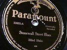 Blind Blake Paramount 12431 Stonewall Street Blues/Too Tight (Chicago 1926)