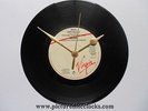 Skids - Into the valley 7-inch Black Vinyl Record Wall Clock