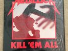 Heavy Metal Vinyl LP -  Metallica - Kill Em All - 1983 STERLING - Megaforce - MR