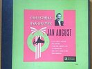 Jan August CHRISTMAS FAVORITES 1951 Holiday 78 RPM Multi Record (3) Boxed Set E+