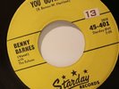 BENNY BARNES you gotta pay / heads you win 45 STARDAY – rockabilly – HEAR