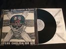 S.O.D. - Speak English Or Die - 1985 Orig. Vinyl 12'' Lp./ VG+/ Punk Speed Metal