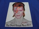 DAVID BOWIE ORIGINAL ALADDIN SANE 1973 UK TOUR BROCHURE in SUPERB CONDITION