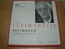Wilhelm Furtwängler rare 2 LP Box Beethoven IX. d-moll op.125 rot