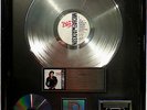 Michael Jackson BAD RIAA Music Award goldene Schallplatte
