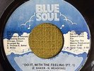 RARE Ernest Baker Modern Soul Alone Again Do It With The Feeling on Blue Soul 45