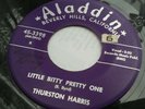 Rare 45rpm-Thurston Harris-little bitty pretty one-Aladdin 1957 Strong vg