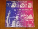 LED ZEPPELIN 2LP Going to California Vintage BLUE VINYL Record Albums LIVE 9/71