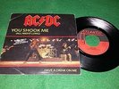1980 AC/DC You Shook Me 7/45 **PROMO COPY DJs** FRANCE FRENCH UNIQUE SLEEVE RARE