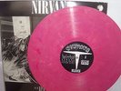 Nirvana LP Bleach SOLID PINK MARBLE vinyl 3rd press no bar code OG