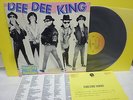 LP RARE PROMO PRESS INFO DEE DEE KING STANDING IN THE SPOTLIGHT LYRIC RAMONES