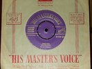 PARALYSED HMV 45 POP 378 GOLD LETTERING - ELVIS PRESLEY