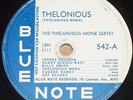 Thelonious Monk Blue Note 542 78-Thelonious/Suburban Eyes HEAR