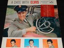 ELVIS PRESLEY A Date With Elvis lp RCA Victor LPM-2011 w/ Song Title Sticker