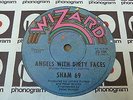 Sham 69 - Angels With Dirty Faces 1978 OZ 45 WIZARD