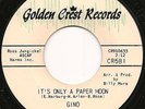 Gino - It's Only A Paper Moon - Golden Crest - N/SOUL