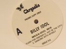 BILLY IDOL 1980s vinyl record punk rare WHITE LABEL PROMO COPY MEGA IDOL MIX