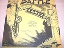 ILLINOIS JACQUET w/LESTER YOUNG BATTLE OF THE SAXES LP RARE ORIG '53 ALADDIN LP