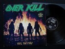 OVERKILL - Feel the Fire LP - Noise Rec. 1985