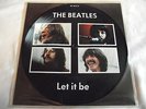 THE BEATLES   LET IT BE ** 20TH ANNIVERSARY PICTURE DISC 45