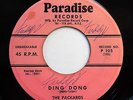 PACKARDS 45 Ding dong / Dream of love PARADISE (pink) Doowop bb3052