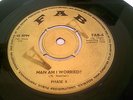 Phase 4 Man Am I Worried Rare 1966 1st UK FAB 6 Textured Gold/Black Labels