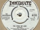 THE MOCKINGBIRDS**YOU STOLE MY LOVE**MOD**BEAT**DANCER**LISTEN TO IT