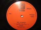 COMUS FIRST UTTERANCE DAWN ORIGINAL 1ST PRESSING  WITH INSERT EX .