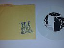 File Under Led Zeppelin - White Vinyl Record - RARE - Vintage