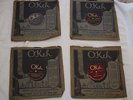 FOUR FIDDLIN' JOHN CARSON 78s ON OKEH LABEL