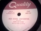 ROCK 78 IMPORT JERRY LEE LEWIS high school confidential/fools like me  VG++
