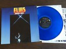 ELVIS PRESLEY Moody Blue RARE USA PRESS BLUE VINYL LP 1977 NEAR MINT AFL1-2428