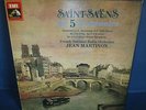 HMV SLS 5035 QUAD *MARTINON* CONDUCTS *SAINT-SAENS THE FIVE SYMPHONIES* 3 LP