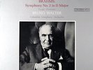 BRUNO WALTER / Brahms Symphony No.2 / Columbia 6-EYE, MS 6173 PROMO COPY