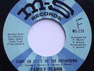Family Plann M-S Records Northern Soul Funk 45rpm 1971