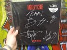 Motley Crue SIGNED SHOUT AT THE DEVIL RUSSIAN LP TOMMY, NIKKI, VINCE AND MICK