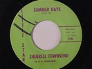 SHERRELL TOWNSEND: I Love You / Summer Days 45 (wol) Oldies