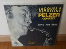 RARE BELGIUM JAZZ LP JACQUES MICHELINE PELZER QUARTET SONG FOR RENE OG DUCHESNE
