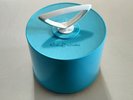 Vintage Blue Plastic Disk-Go-Case 45 rpm Record Holder holds 60 Records LOOK
