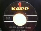 RUBY AND THE ROMANTICS MUCH BETTER OFF THAN I'VE EVER BEEN KAPP RECORDS 578