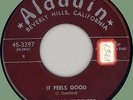 CRAWFORD BROTHERS I Ain't Guilty / It Feels Good 45rpm Aladdin 1957 original