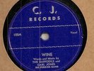 DAFFODILS WINE C.J. 78 CARL JONES  CHICAGO R N' B DOO WOP