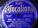Vocalion 78 RPM Billie Holiday 3947 Now They Call It Swing V