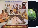 *RADHA KRISHNA TEMPLE Hare Krishna Mantra Danish 45PS 1969 Apple