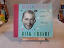 BING CROSBY MERRY CHRISTMAS VINTAGE 1945 10' 78 RPM RECORD ALBUM DECCA 550 E