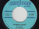 Rocksteady Reggae 45 - Hamlins - Sentimental Reasons - Coxsone - mp3